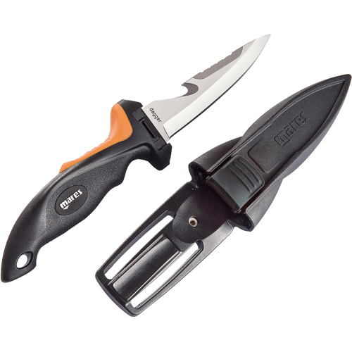 Mares Spear Fishing Knife, Dagger Scuba