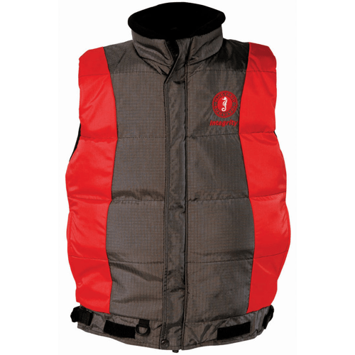 Mustang Survival Integrity Life Jacket, Red/Carbon Scuba