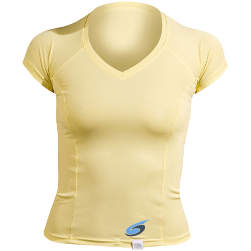 NeoSport Women's Short Sleeve Water Swim Shirt Scuba