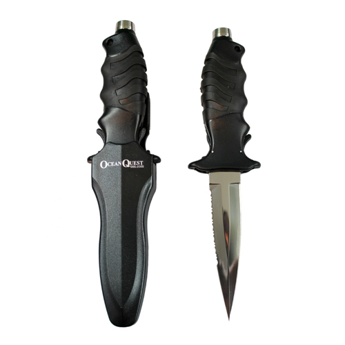 Ocean Quest Stainless Steel Dive Knife Scuba