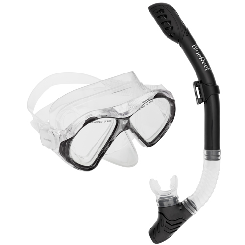 Blue Reef Sentinel Snorkeling Combo Black PCKBLRSMBK Scuba