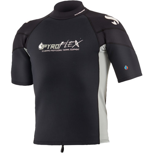 Scubapro Pyroflex 1.5mm Mens Short Sleeve Rash Guard Scuba