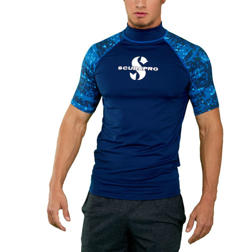 Scubapro UPF 50 Short Sleeve Rash Guard Men's Scuba
