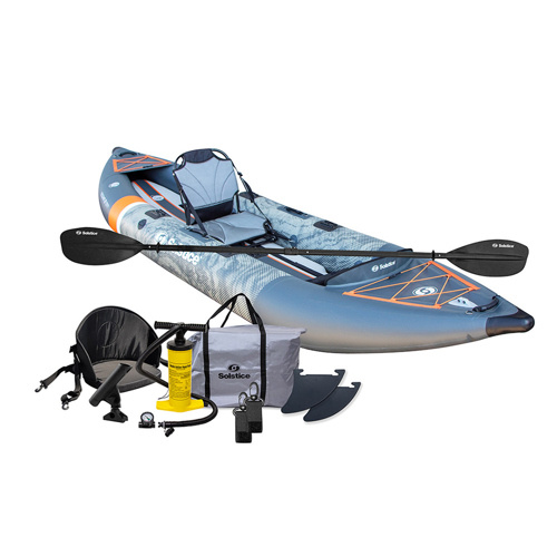 Solstice Scout Inflatable Fishing Kayak Kit 29750 Scuba