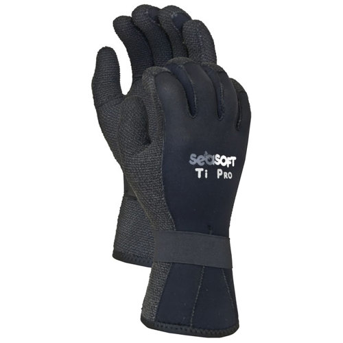 Seasoft Ti Pro Kevlar 5mm Gloves Scuba