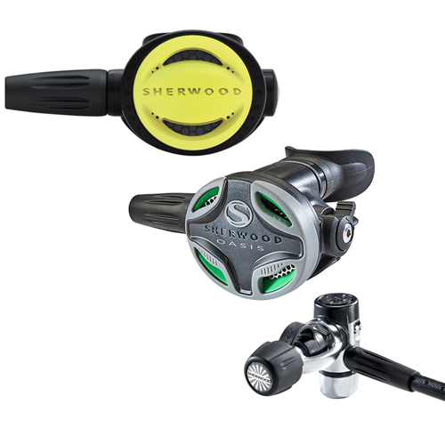 Sherwood Oasis Pro Regulator & Sherwood Octopus Scuba