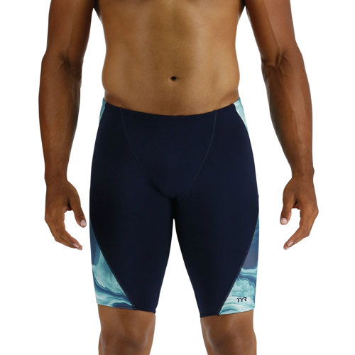 TYR Mezio Blade Jammer Swimsuit for Men Scuba