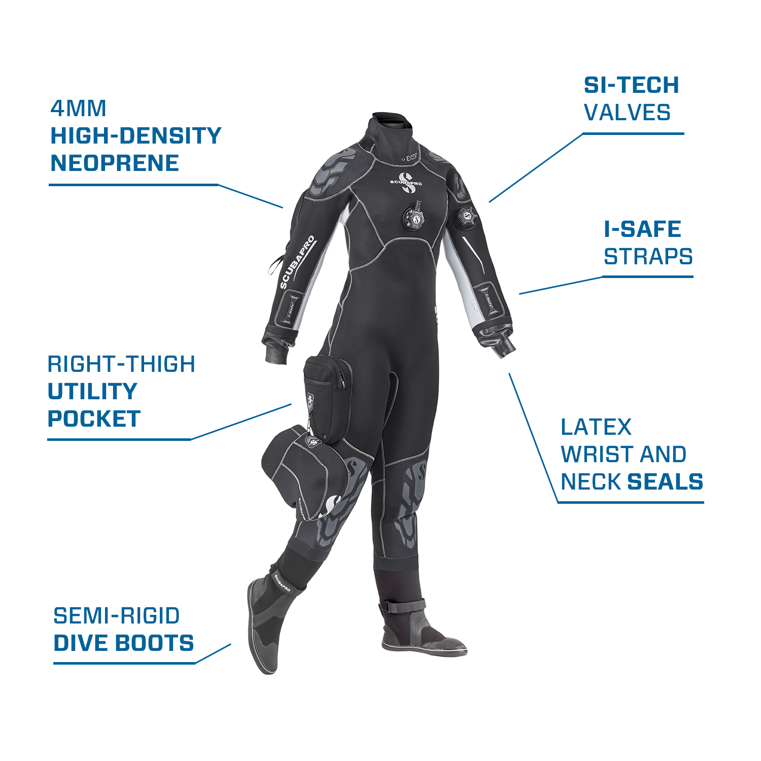 Scubapro Exodry Women's Drysuit Scuba