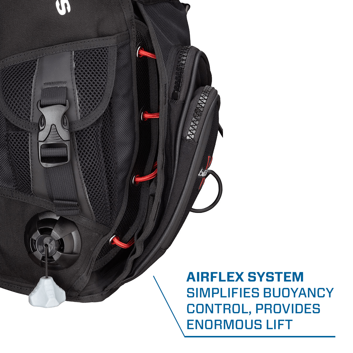 Scubapro XBlack BCD with Air 2, (V Gen) Scuba