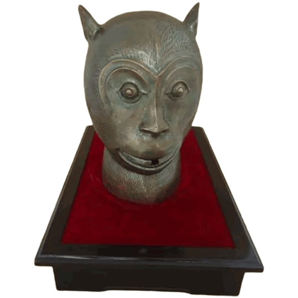 Chinese Zodiac Animal Sculpture Summer Palace Bronze Heads Monkey