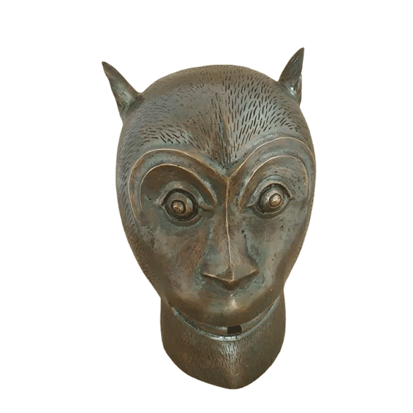 Chinese Zodiac Animal Sculpture Summer Palace Bronze Heads Monkey