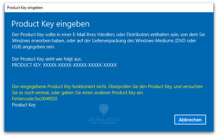 Fehlercode 0xc004f050 Windows 10 Upgrade Das ist die Lösung!