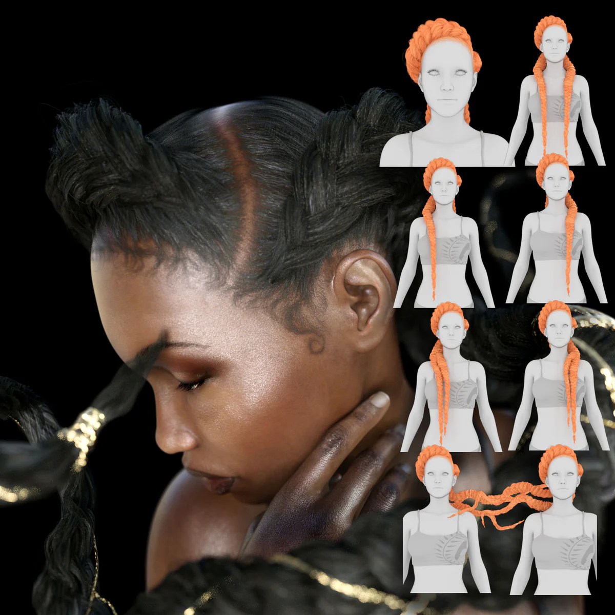 ButterFly Braids G8F