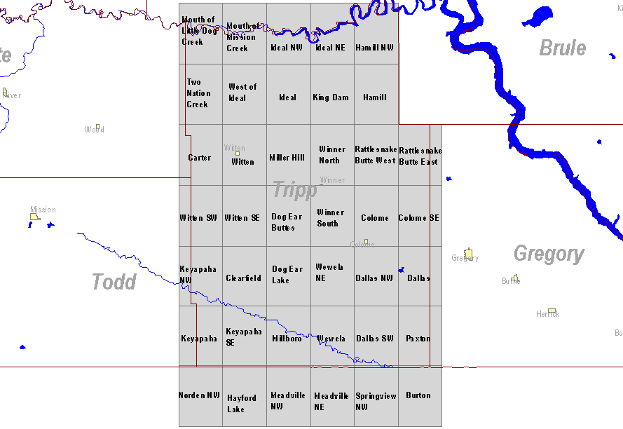 Tripp County Sd Gis Tripp County