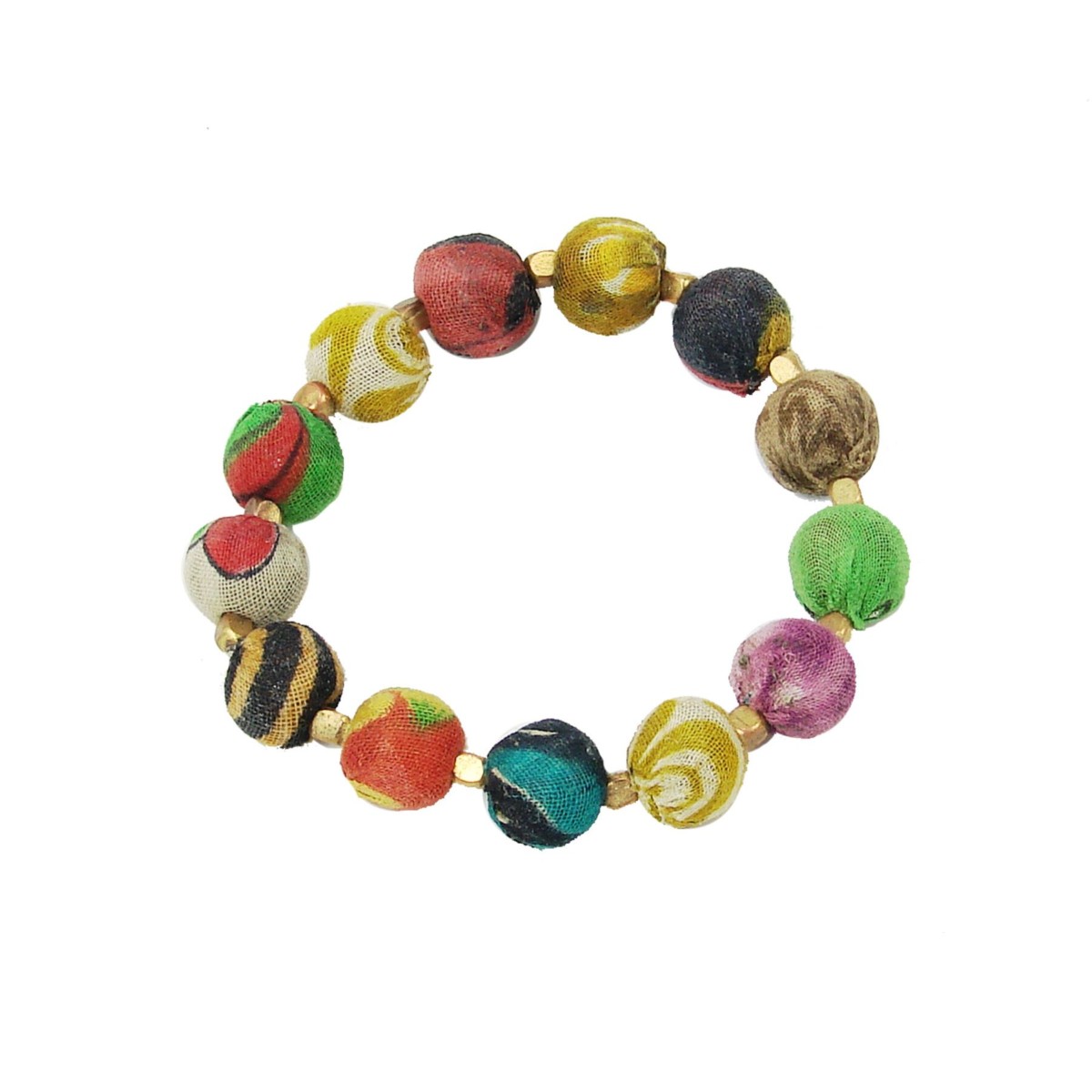 SDMA Kantha Bauble Bracelet San Diego Museum of Art