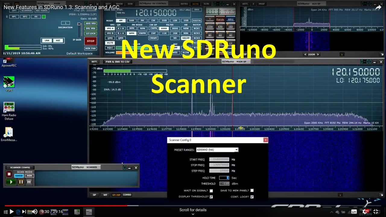 Video guides for new Scanner and IQ output features SDRplay Community