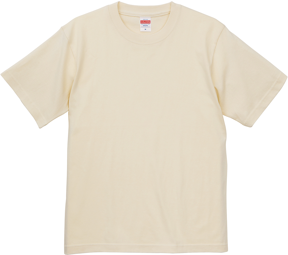 UnitedAthle：5942-01｜6.2oz プレミアムTシャツ｜プリント専門