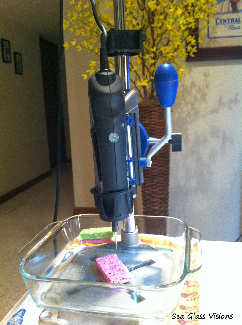 How To Drill Sea Glass Genuine Sea Glass Jewelry