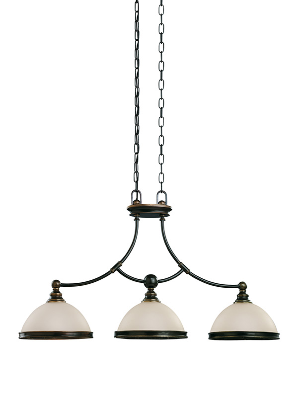 66330715,Three Light Island Pendant,Autumn Bronze