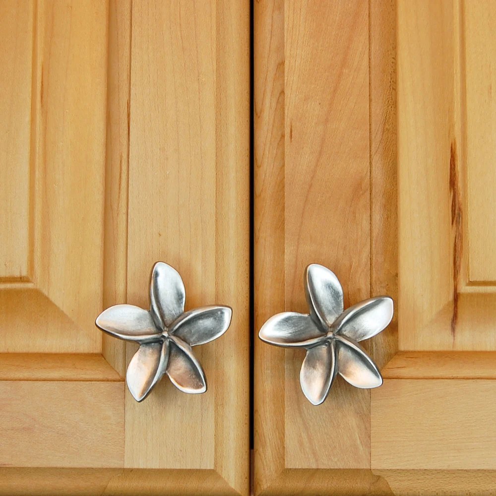 Plumeria Bathroom Knob Collection Sealife Knobs