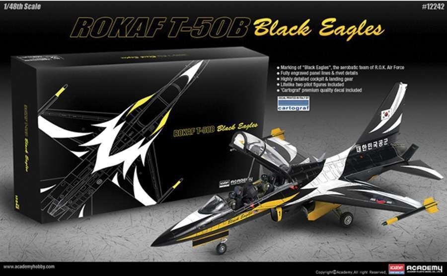 Academy 12242 1/48 ROKAF T50B "Black Eagles Aerobatic Team"