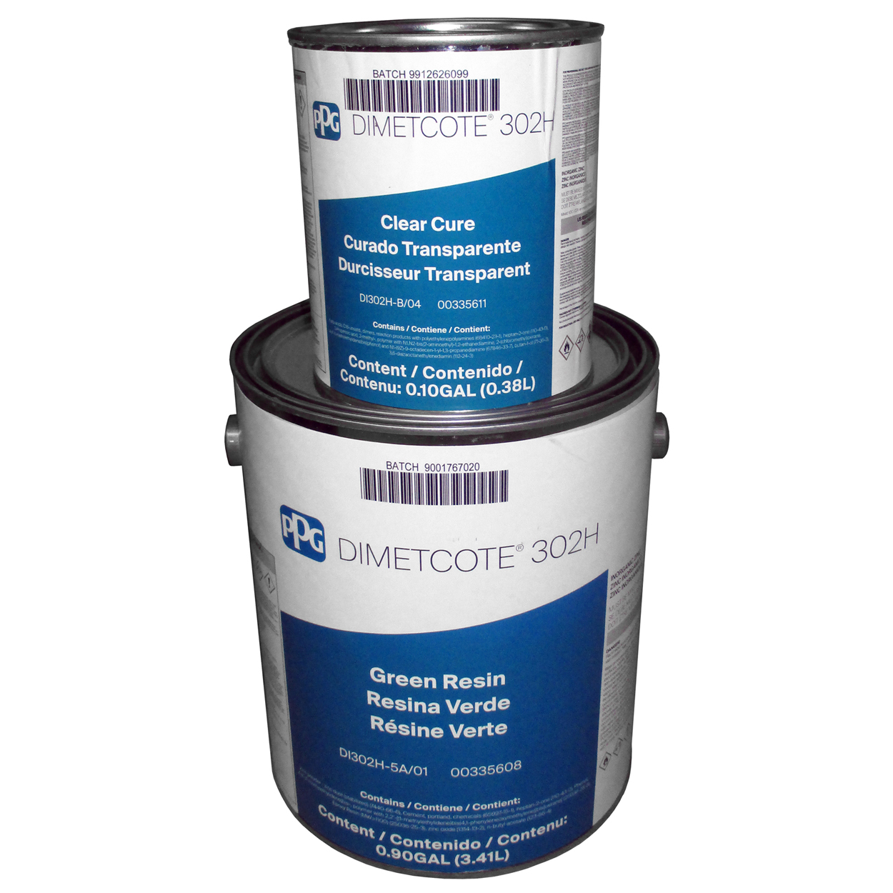 PPG Ameron 302H 2Pt Zinc Green Ga Seattle Marine