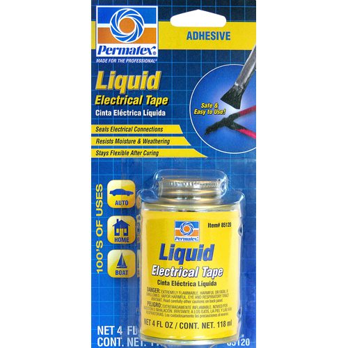 Permatex 85120 Liquid Electrical Tape 4Oz Seattle Marine