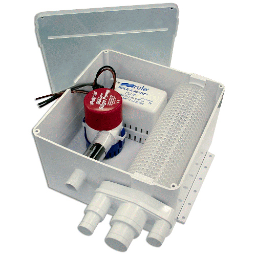 Rule Xylem 98A Shower Drain Sump 12V 800Gph Seattle Marine