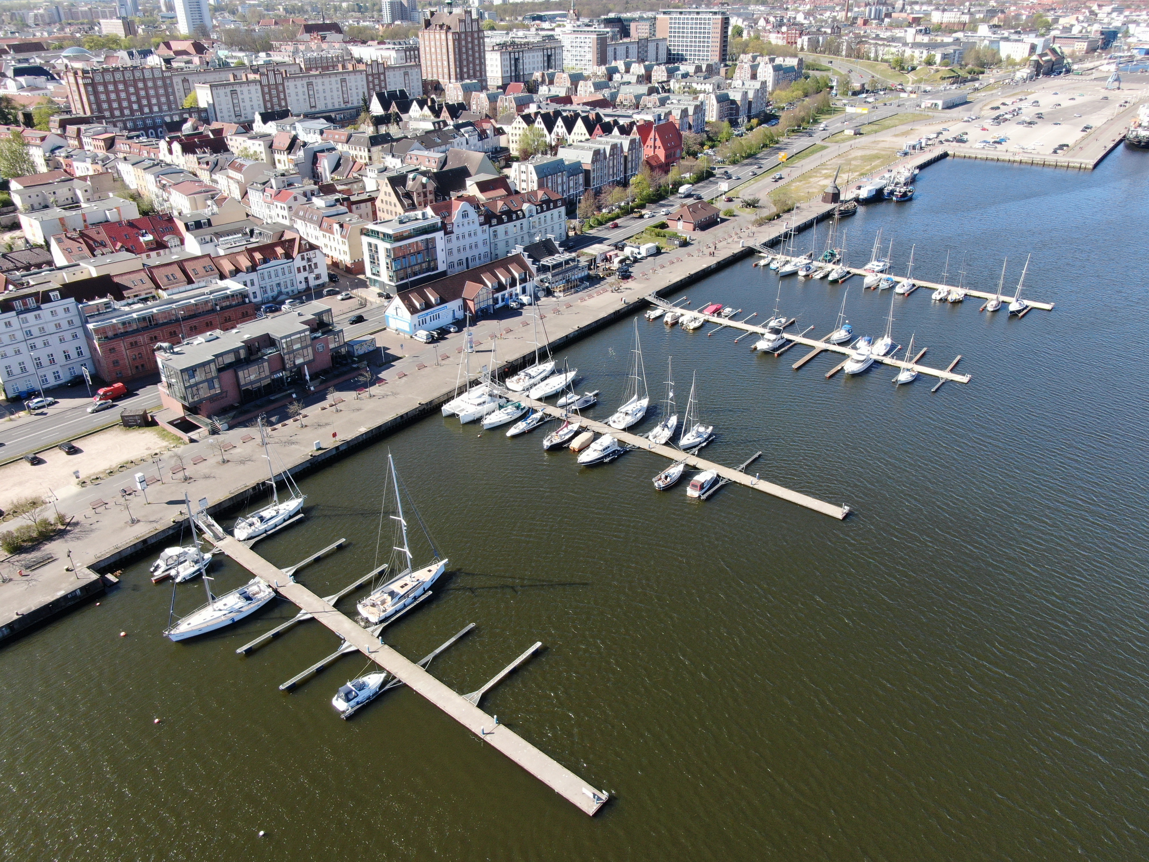 Rostock Stadthafen Hafen bei Rostock (Stadtmitte) SeaMe