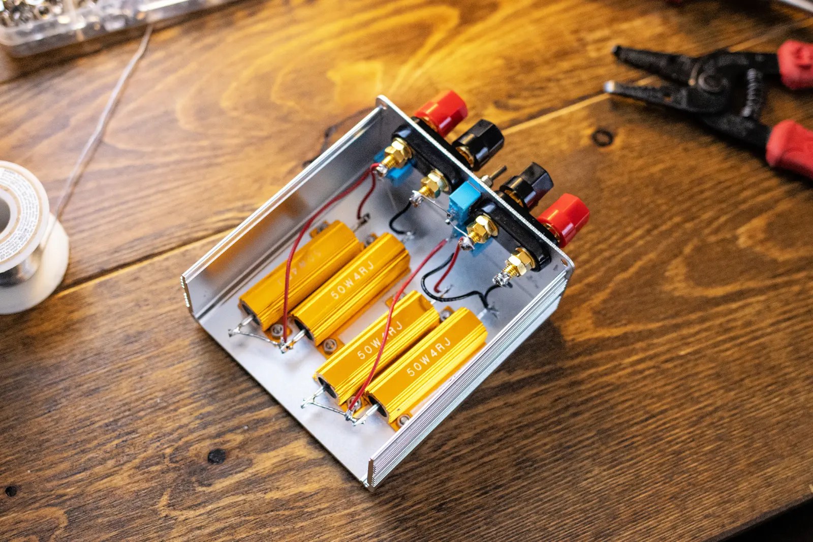 Switchable MonoStereo Amplifier Load Box Build