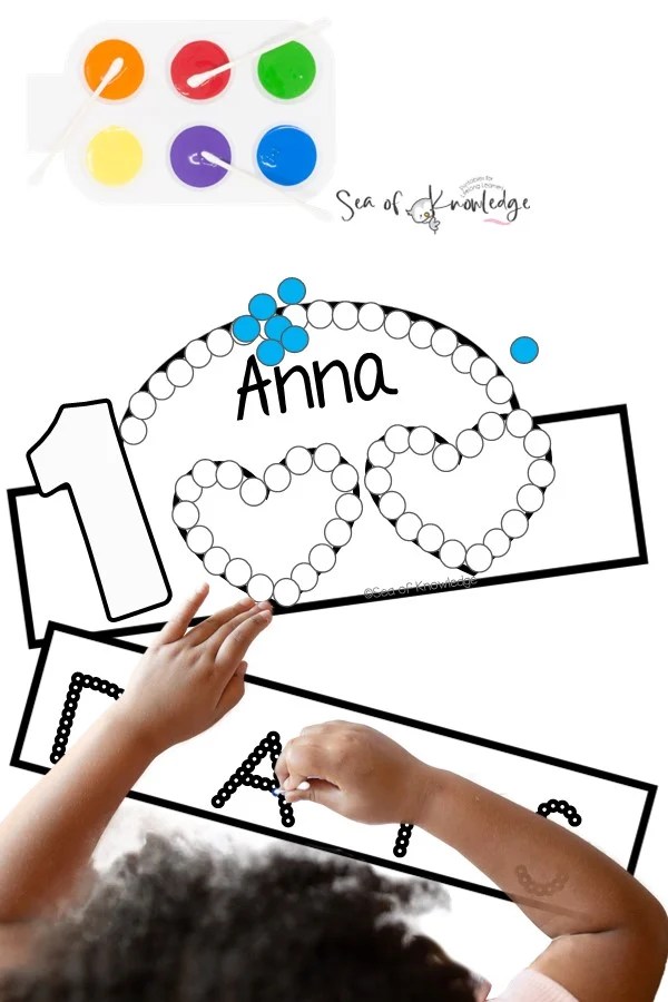 50+ Q Tip Painting Templates and Free Downloads for Preschool
