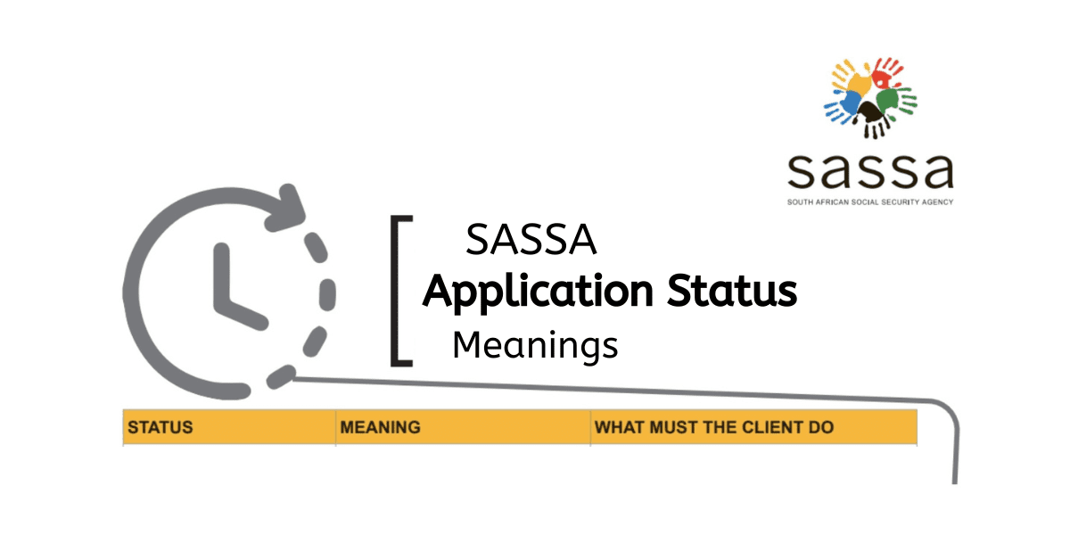 SASSA R350 Grant What Each Application Status Means