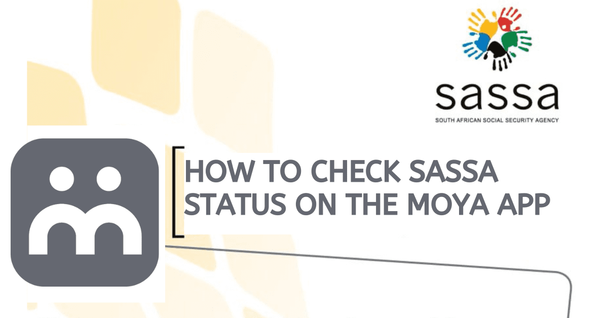 How to Check SASSA Status On the Moya App Searche