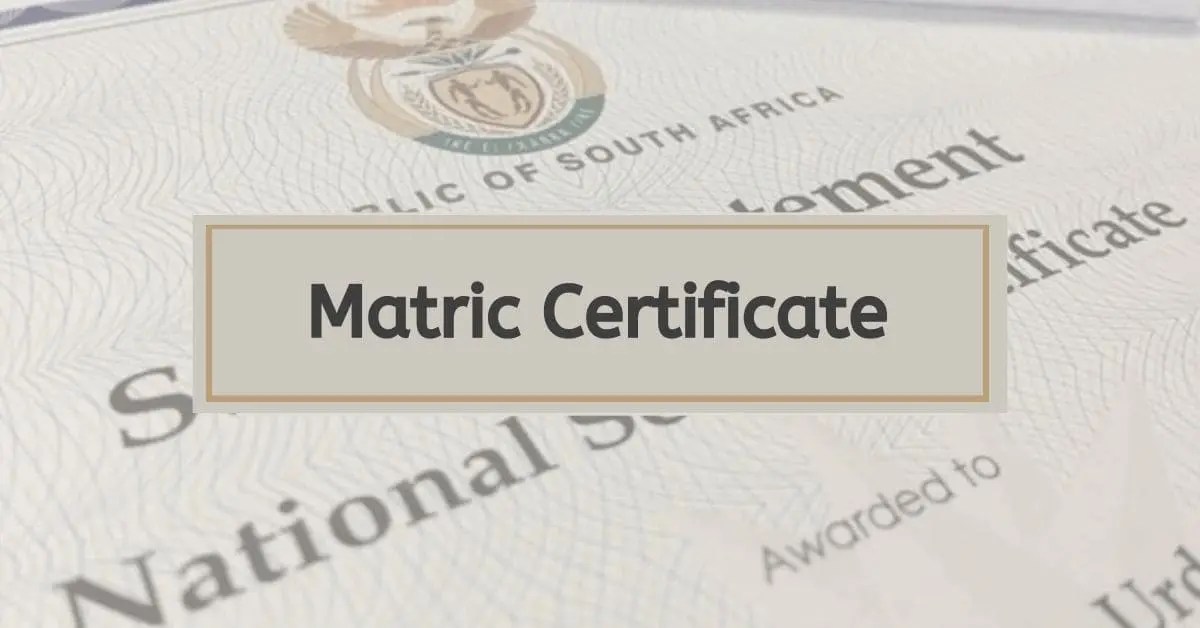 How Long Does Matric Certificate Combination Take?
