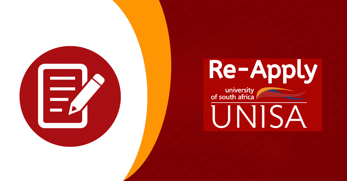 How to ReApply at Unisa Searche