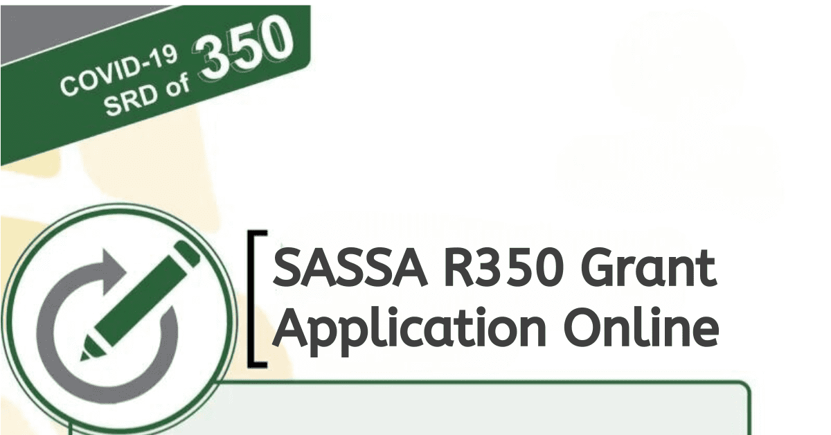 SASSA R350 Grant Application Online 2024