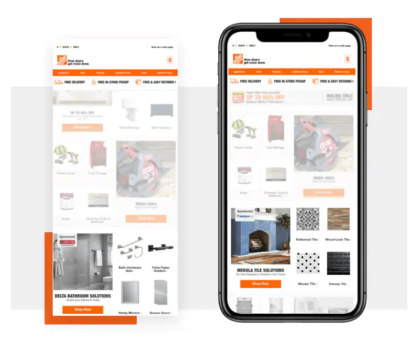 Home Depot Advertising Agency Search Nurture