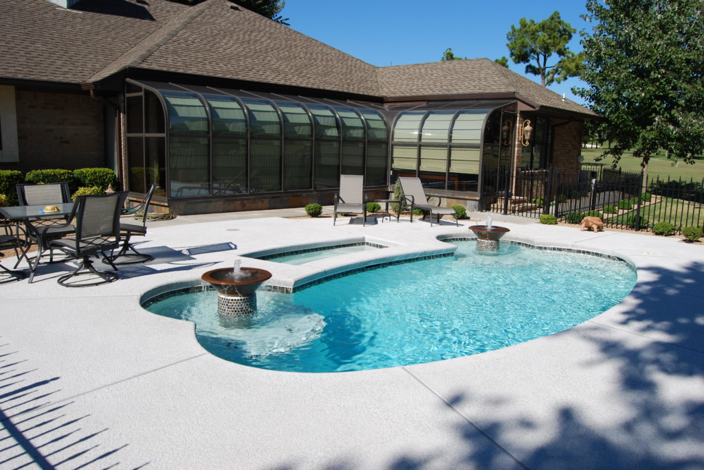 Clyde pool Seaside Pools & Spas