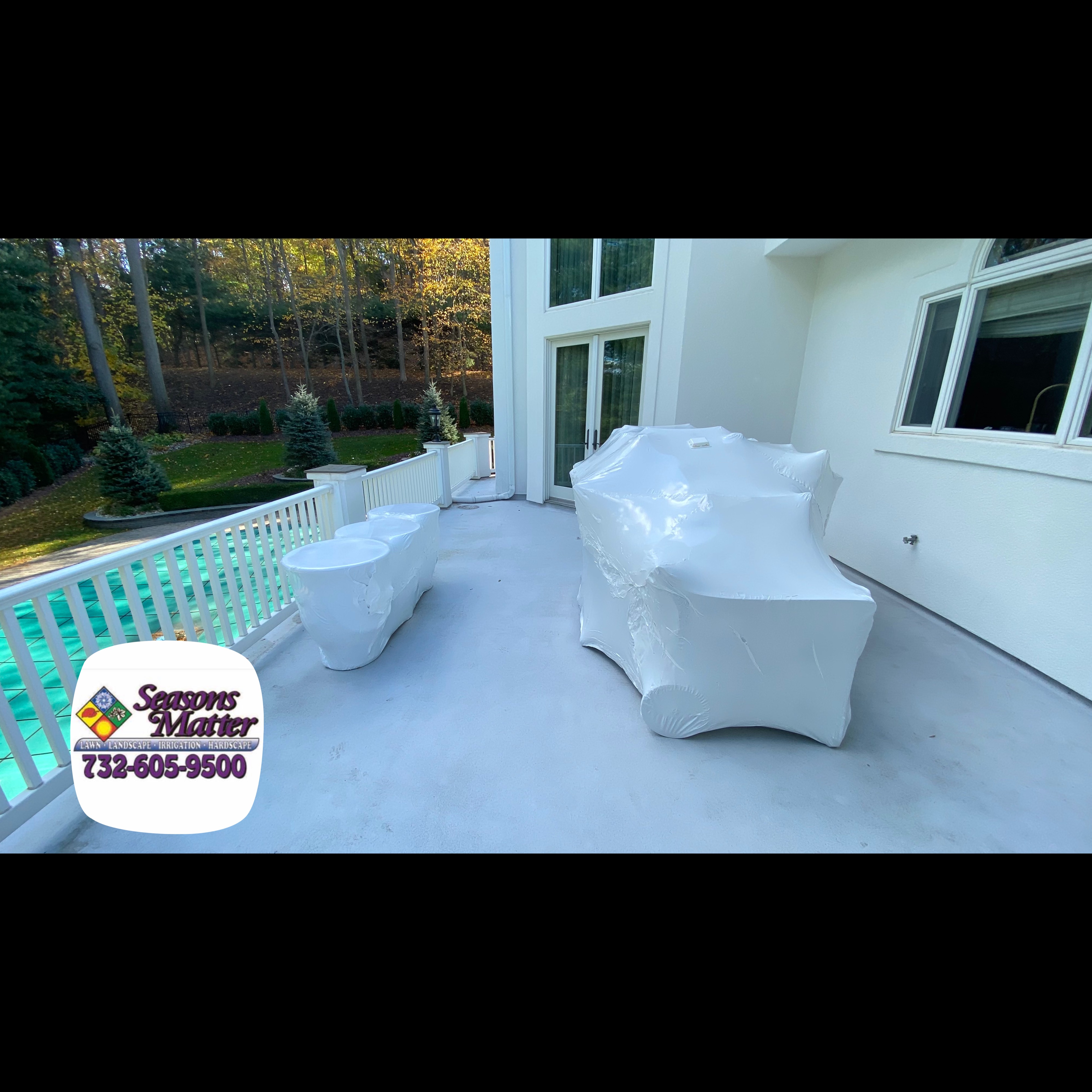 Outdoor Furniture Shrink Wrapping! New Service! Seasons Matter, Inc