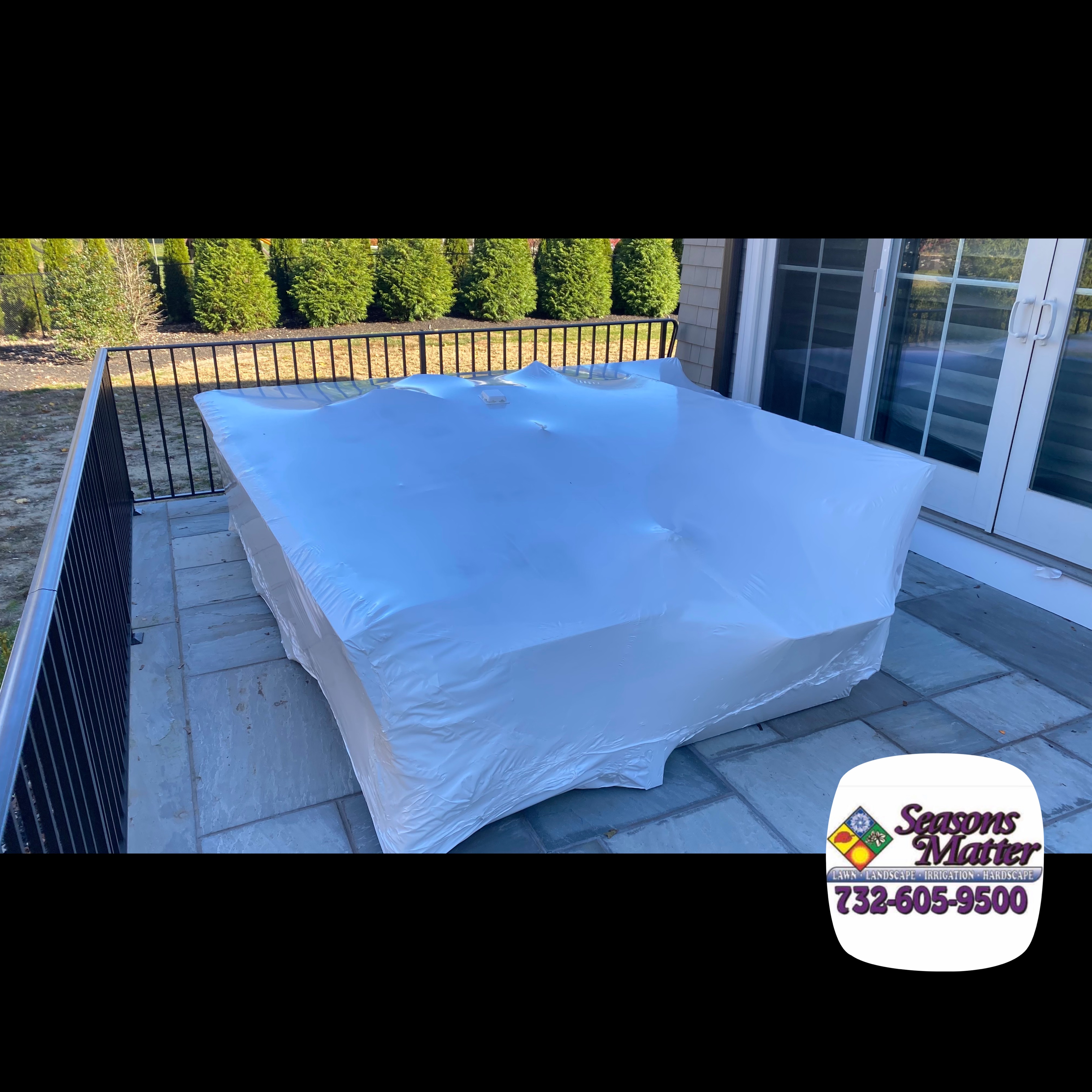 Outdoor Shrink Wrapping for patio furniture Seasons Matter, Inc