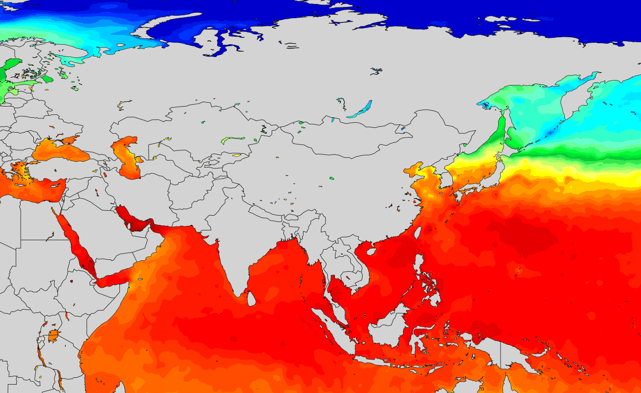 Asia: Monthly Climate Outlook December to September