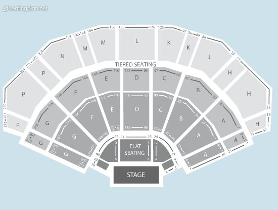 3Arena View from Seat Block N