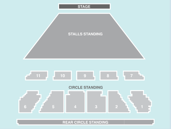 Standing Seating Plan Eventim Apollo