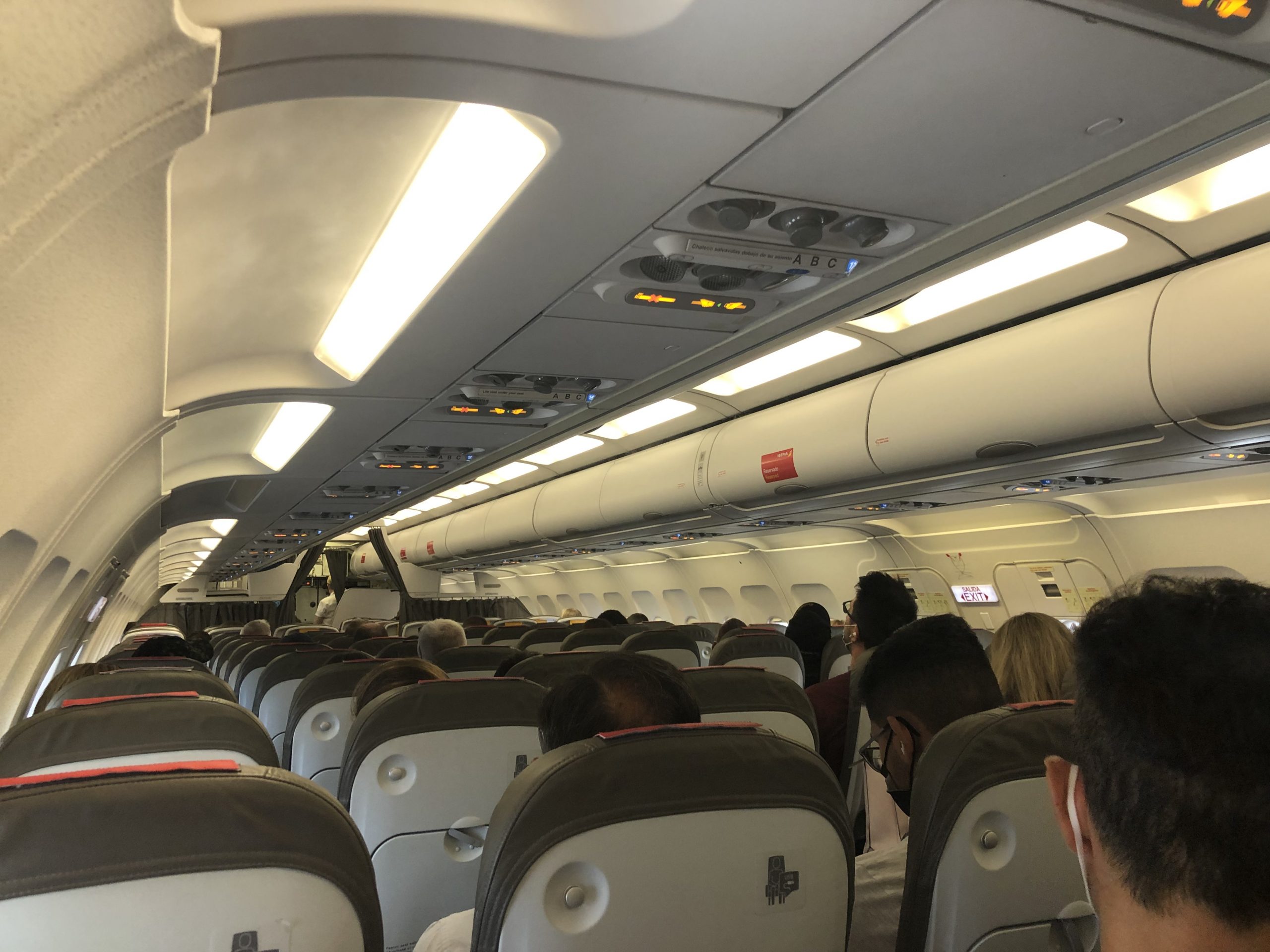 Iberia A320 Seat Map Seat Map Iberia Airbus A320 SeatMaestro