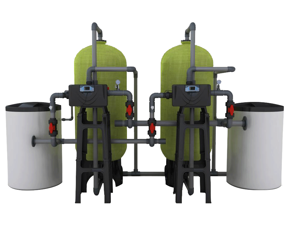 Industrial water softener machine cost