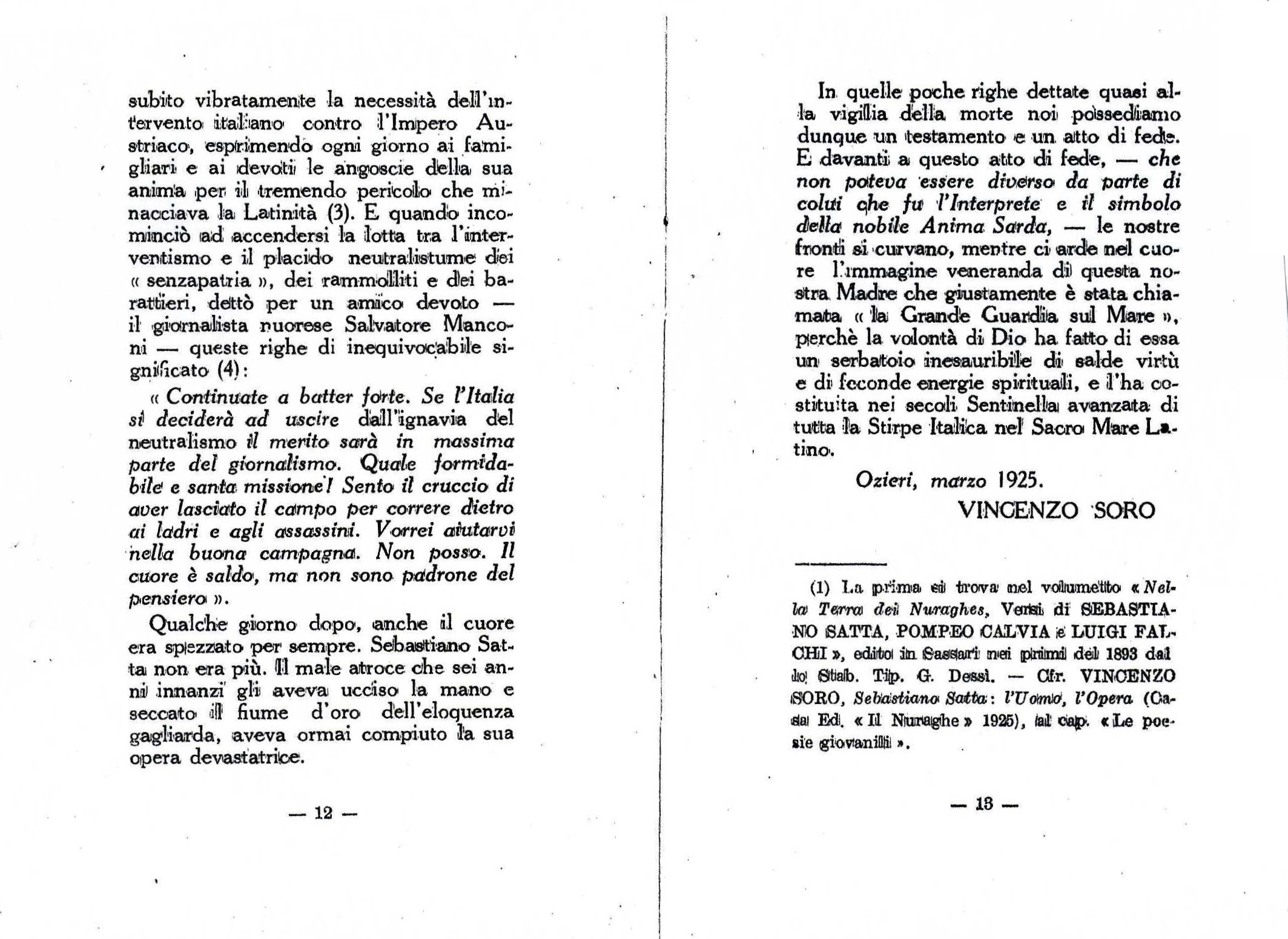 Versi ribelli Biblioteca Digitale Sebastiano Satta