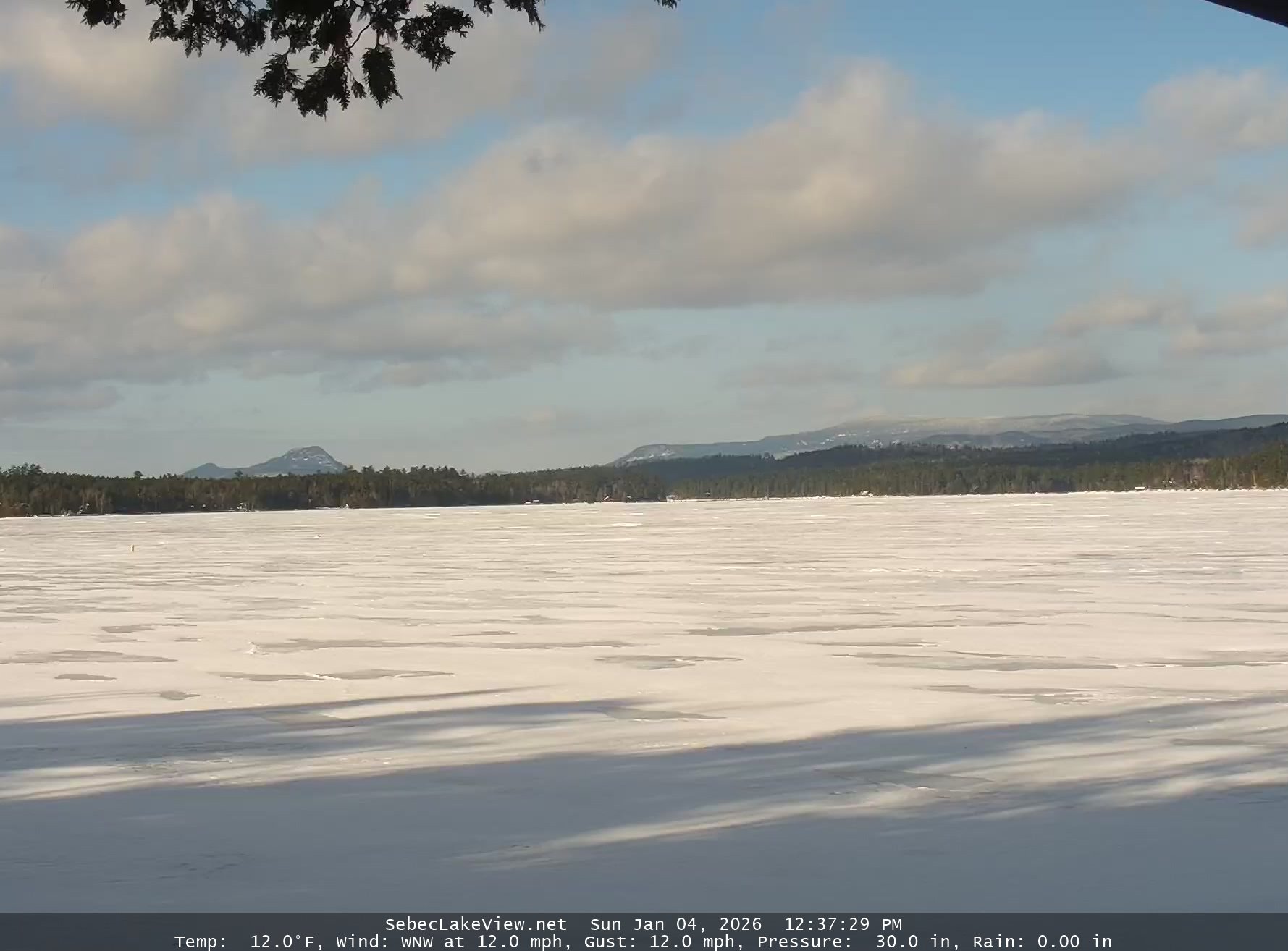 Sebec Lake, Maine Cam