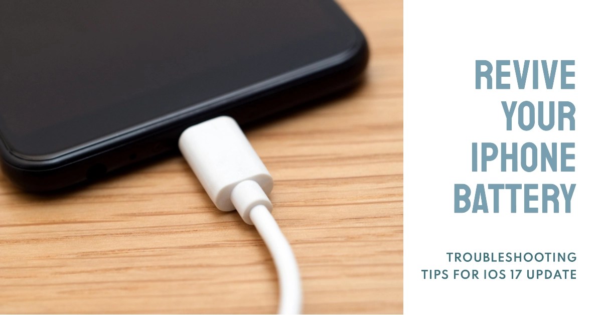 Troubleshooting iPhone won't charge, stuck at 8 charge after iOS 17