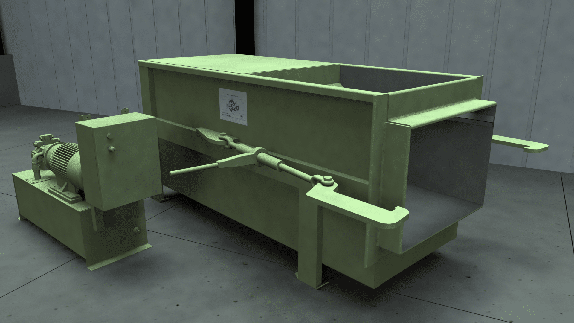 STATIONARY COMPACTOR MODEL 4236 Sebright Products Inc