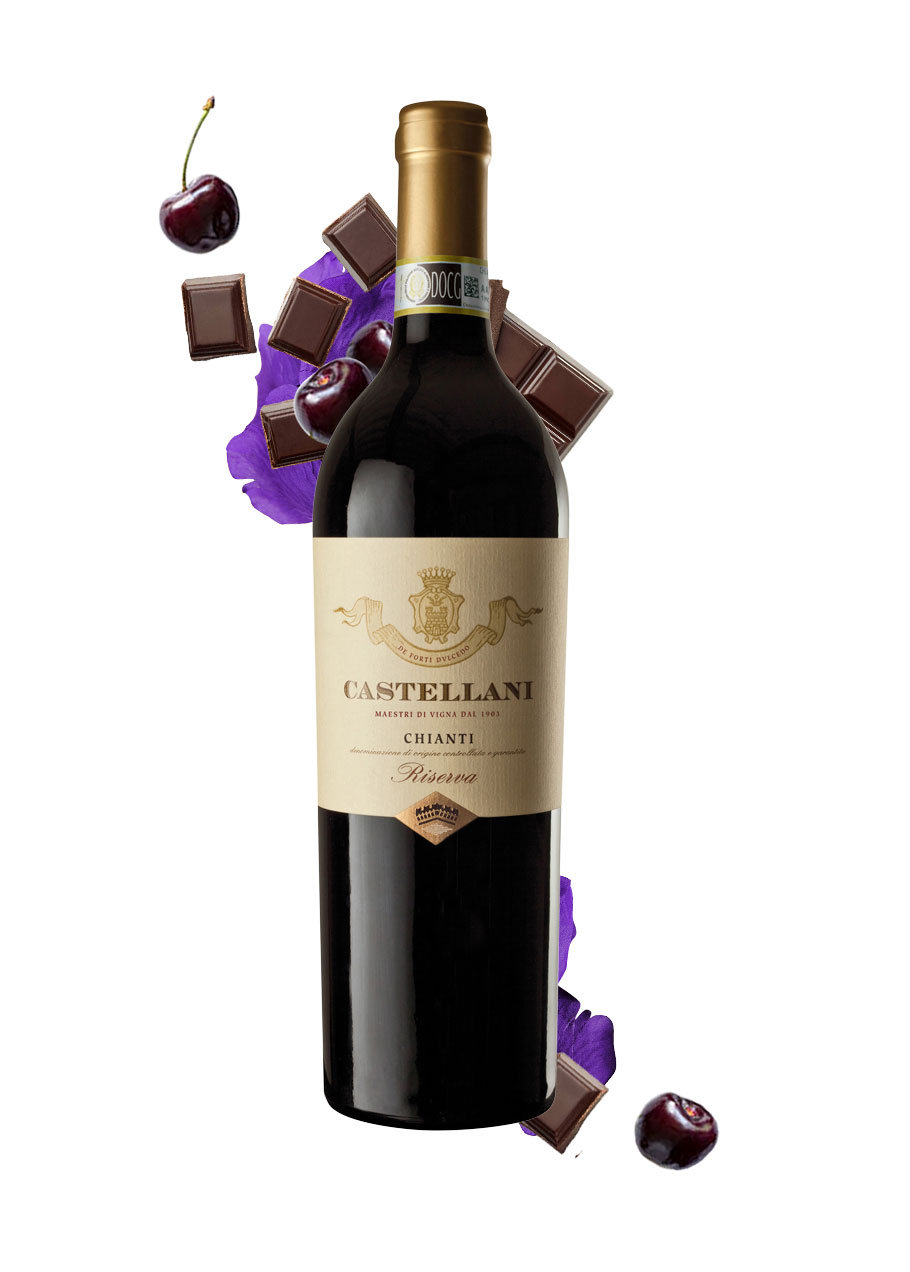 Chianti Docg Riserva Castellani LowCarb Red Wine Secco Wine Club